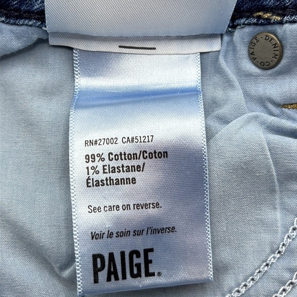 Paige Catalina Short 3” Inseam Mid Rise Size 31 - Picture 9 of 16